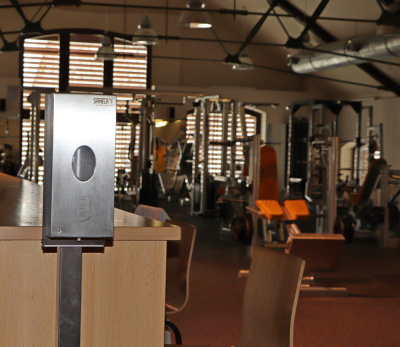 Автоматический дозатор жидкой и гелевой дезинфекции SLZN 71ESB арт: 85718 Sanela Чехия (фото, схема)