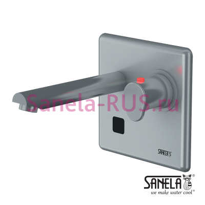 Настенный бесконтактный смеситель SLU 04HT25 арт: 43047 Sanela Чехия (фото, схема) Настенный бесконтактный смеситель SLU 04HT25 арт: 43047 Sanela Чехия (фото, схема)