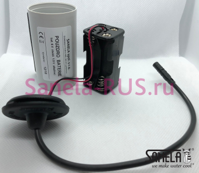 Корпус для батарейки с Muller проводом 6В арт:  Sanela Чехия (фото, схема)