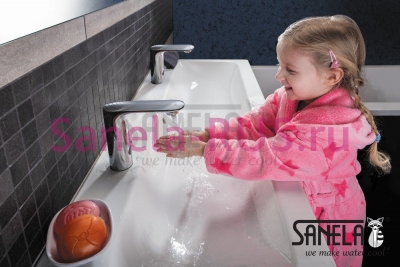 Сенсорный смеситель SLU 63 арт: 03630 Sanela Чехия (фото, схема)