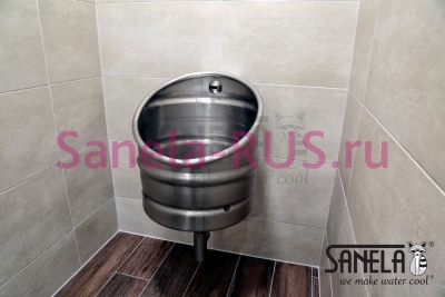 Нержавеющий автоматический писсуар KEG SLPN 10E арт: 91109 Sanela Чехия (фото, схема) Нержавеющий автоматический писсуар KEG SLPN 10E арт: 91109 Sanela Чехия (фото, схема)