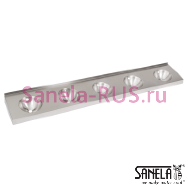 Нержавеющая раковина с пятью чашами без облицовки SLUN 61