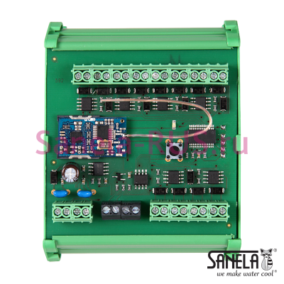 Распределитель клапанов на DIN рейку SLZA 15 арт: 88150 Sanela Чехия (фото, схема) Распределитель клапанов на DIN рейку SLZA 15 арт: 88150 Sanela Чехия (фото, схема)