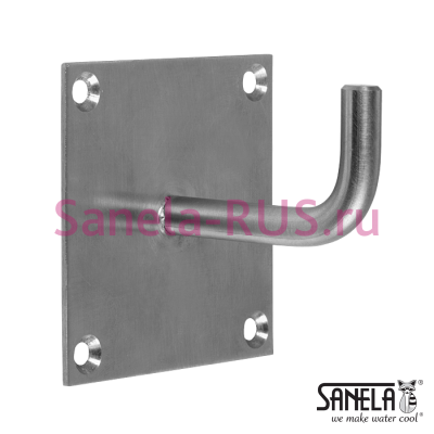 Нержавеющая антивандальная вешалка SLZN 45 арт: 95450 Sanela Чехия (фото, схема) Нержавеющая антивандальная вешалка SLZN 45 арт: 95450 Sanela Чехия (фото, схема)