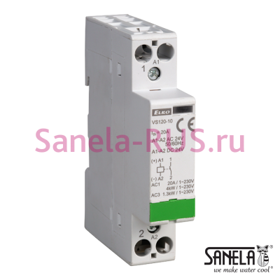 Контактор 24В пост. SLZA 53 арт: 88530 Sanela Чехия (фото, схема) Контактор 24В пост. SLZA 53 арт: 88530 Sanela Чехия (фото, схема)