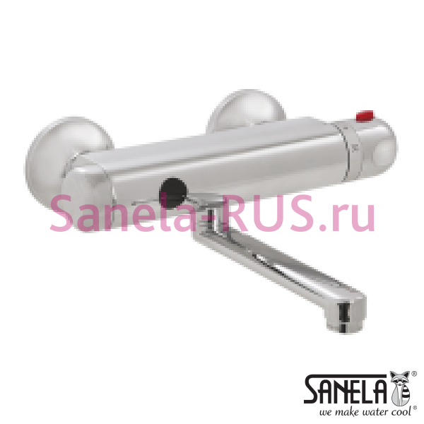 Настенный бесконтактный смеситель SLU 25SB