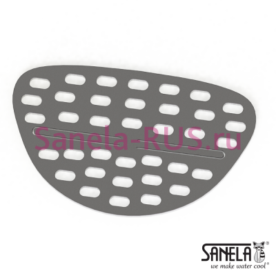 Нержавеющее ситечко в писсуар Chic SLA 41 арт: 06410 Sanela Чехия (фото, схема)