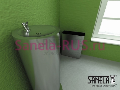 Напольный питьевой фонтанчик с краном SLUN 23 арт: 93230 Sanela Чехия (фото, схема) Напольный питьевой фонтанчик с краном SLUN 23 арт: 93230 Sanela Чехия (фото, схема)