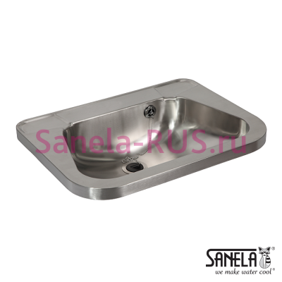 Нержавеющая раковина без отверстия для смесителя SLUN 26A арт: 73262 Sanela Чехия (фото, схема) Нержавеющая раковина без отверстия для смесителя SLUN 26A арт: 73262 Sanela Чехия (фото, схема)