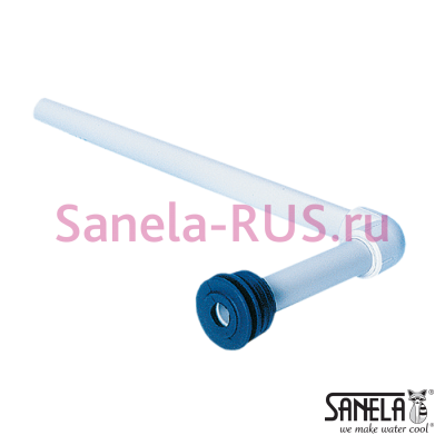 Пластмассовое соединение для писсуаров SLA 04 арт: 06040 Sanela Чехия (фото, схема) Пластмассовое соединение для писсуаров SLA 04 арт: 06040 Sanela Чехия (фото, схема)