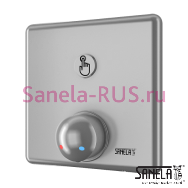 Нажимной смеситель для душа пьезо SLS 02PB