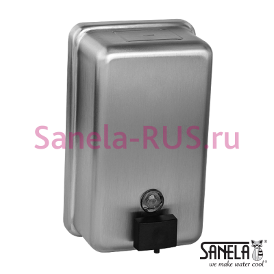 Нержавеющий дозатор жидкого мыла 1,2л SLZN 39 арт: 95390 Sanela Чехия (фото, схема) Нержавеющий дозатор жидкого мыла 1,2л SLZN 39 арт: 95390 Sanela Чехия (фото, схема)